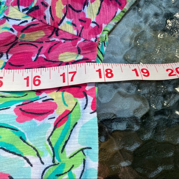 Lilly Pulitzer Tropical Print Cassie Dress - Picture 5 of 6